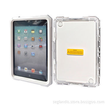 Water-resistant Crystal Case for iPad, iPad Mini, Apple's iPad 2